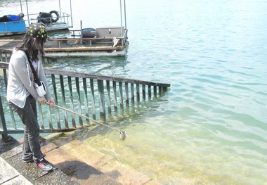 萬人泳渡環保局加強水質監測(圖)