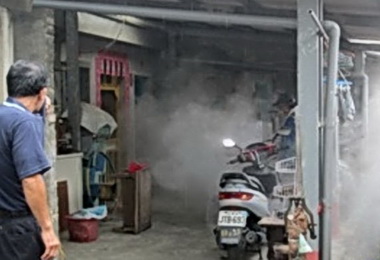 李進勇帶頭雲林縣登革熱防治總動員(圖)