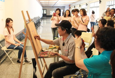 網路世界促成台日繪畫跨國交流(圖)