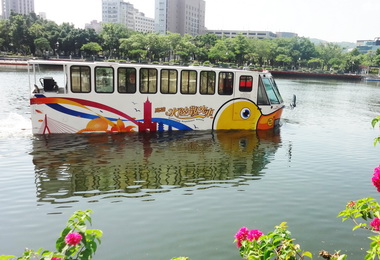 水陸觀光車9日增闢新航線(圖)