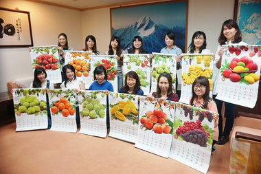 行政院南部中心12月2日贈月曆(圖)