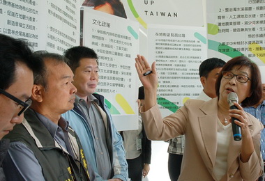 蘇治芬提四大核心‧七大政策政見(圖)
