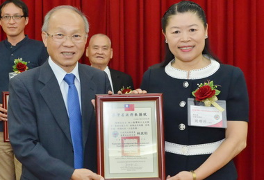 趙聯政推廣文化 省府表揚(圖)