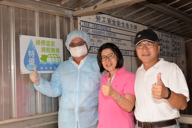 綠能示範豬場持續推動綠能畜禽舍減廢(圖)