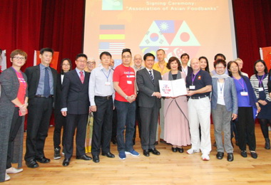 林佳龍見證六國食物銀行代表簽訂合作協議(圖)