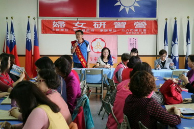 吳威志：當選立委將增列婦女權益保障法(圖)