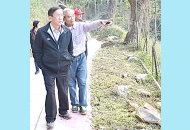 國姓東福老橋與步道 明年整建(圖)