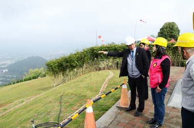 埔里飛行傘景觀台區視野佳研設賞景咖啡(圖)