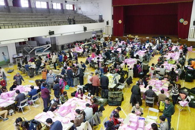 總統立委56萬張選票抵雲林選務員忙清點(圖)