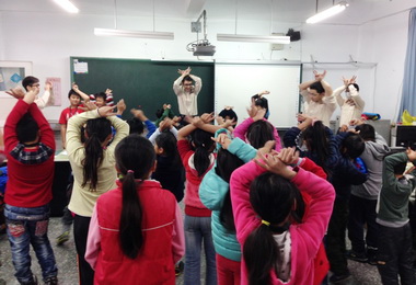 太平替代役男赴頭汴國小關懷學童(圖)