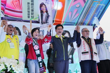 林佳龍盼陳瑩與瓦歷斯進國會為族人爭主權(圖)