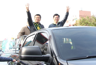 若當選蔡其昌與林佳龍共推大台中交通願景(圖)