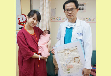 童綜合醫院迎接元旦寶寶誕生(圖)