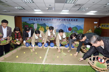 霧峰推行自然農法栽種稻米目標一百甲(圖)