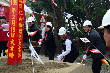 雲林虎尾三座行善橋動土(圖)