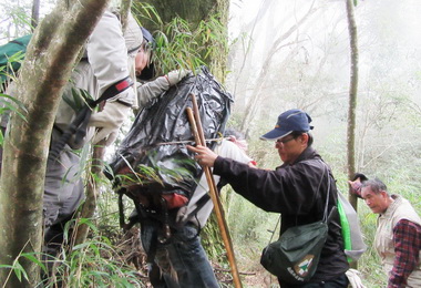 林管處與保七總隊執行勤務 剿滅信義鼠窩(圖)
