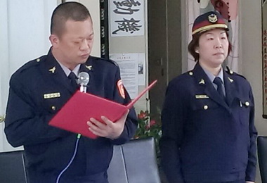 梧棲分駐所及安寧派所新任所長佈達(圖)