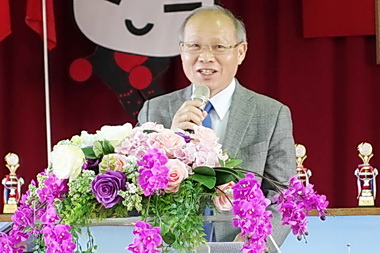 中寮國小百年慶 省主席林政則道賀(圖)