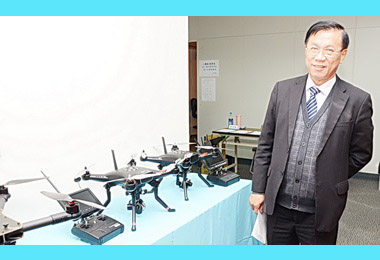 空拍機用途廣 林明溱：推廣(圖)
