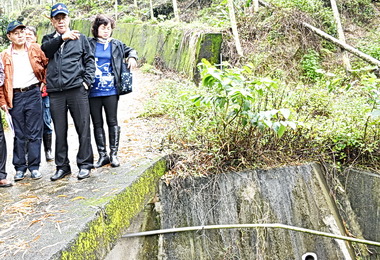 野溪淘空嚴重 縣府決定處理(圖)