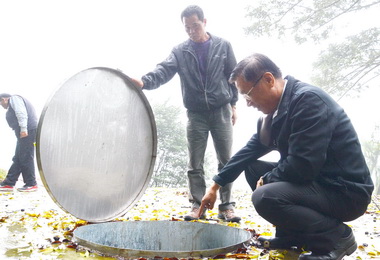 簡易自來水水塔完工 住戶缺水問題解決(圖)