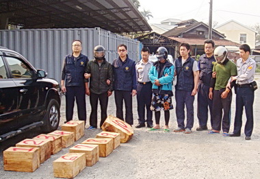 山老鼠集團盜伐扁柏 林警合作逮人(圖)