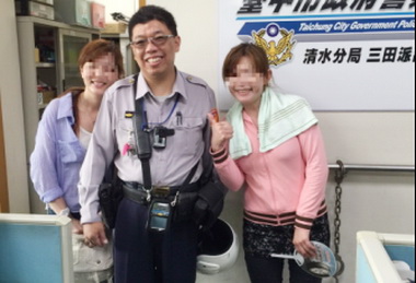 大甲媽回鑾三田派出所貼心代管機車鑰匙(圖)