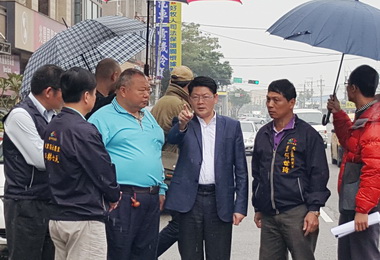 大里爽文路年久失修將納入路平專案修補(圖)