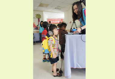光田力行友善醫療寶寶看病不害怕(圖)