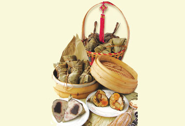 高雄福華端午粽口味多飄粽香(圖)