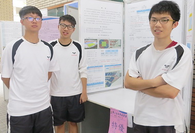 興大附中生研究時事獲中區科展特優(圖)