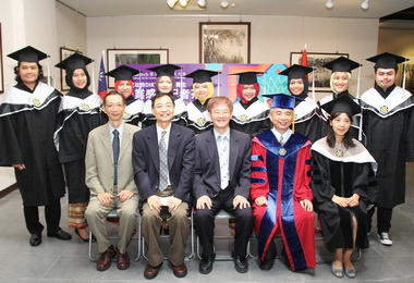 雲科大印尼公費生畢業場面溫馨(圖)