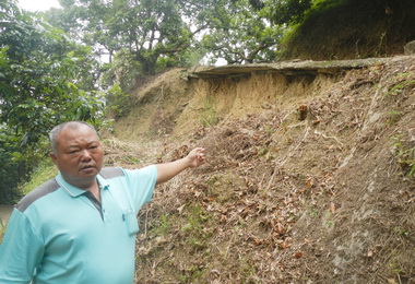 黃竹坑路遭沖毀迄今水利局勘查允諾搶通(圖)