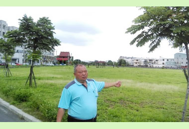 張滄沂建議市府徵收公園用地(圖)