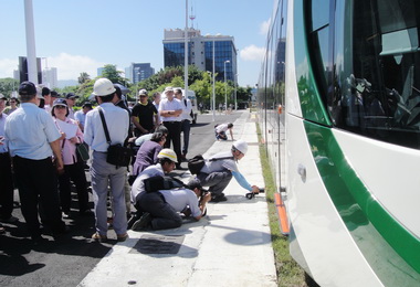 交通部完成輕軌C4-C8路段履勘(圖)