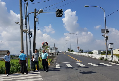 大里夏田路與頂厝路口增設紅綠燈(圖)