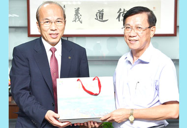 日本西条市與南投縣兩首長：盼更深度交流(圖)