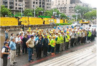高市恢復市容 陳菊：協助台東災後復舊(圖)