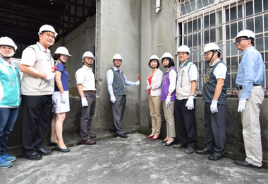 太平買菸場修復工程開工(圖)