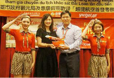 開發越南旅遊市場聯手越捷航空遊高雄(圖)