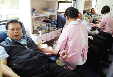 百萬CC捐血助人大林煉油廠再次熱情響應(圖)