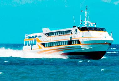 金門小三通首艘客船試俥九月參與營運(圖)