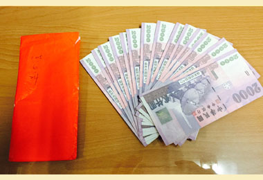 詐騙新手法－假鈔裝紅包誆稱野台戲還願(圖)