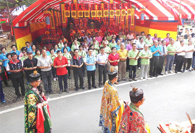 鬼月 大眾爺廟辦超度蘭盆法會(圖)