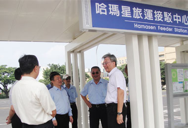 哈瑪星啟用 9月起遊覽車停接駁中心(圖)
