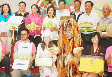 白露至柚香濃斗六呷柚看戲正對時(圖)