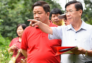 埔里野溪與道路 縣長：應允整治(圖)