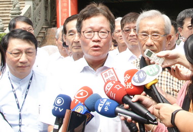 中油新董座陳金德率一級主管拜訪後勁(圖)