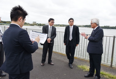 李進勇日本取經盼打造綠能首都(圖)