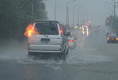 南投中興路易淹水 縣府：須改善(圖)